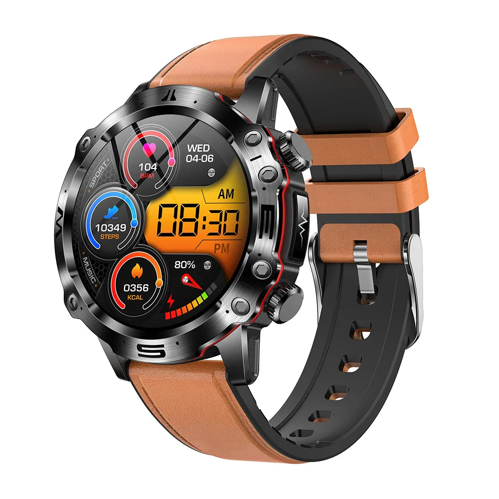 AI Medical Diagnosis Smart Watch - 2024 New Blood Lipids Uric Acid Blood Glucose watch - ECG+PPG Fitness Tracker